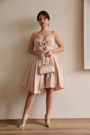 Velvet Bow – Champagne