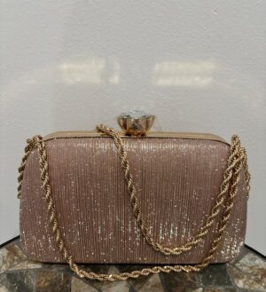 Rose Glam Clutch
